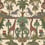 Papier peint Afrika Kingdom Cole and Son Cream S119-5026