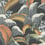 Hoopoe Leaves Wallpaper Cole and Son Charcoal S119-1005