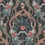 Papier peint Safari Totem Cole and Son Blue Charcoal S119-2008