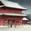 Carta da parati murale Le temple de Zôjôji sous la neige Etoffe.com x Agence Musées Nationaux Snow 15-535742