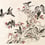 Oiseaux dans les branches d'un érable Panel Etoffe.com x Agence Musées Nationaux Birds 00-025199