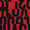 Letters Fabric Kvadrat Rouge 2521_C0640