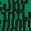 Letters Fabric Kvadrat Vert 2521_C0950