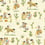 Cliftonville Cowgirls Wallpaper Poodle and Blonde Rattle Snake WLP-05-CC-RS
