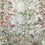 Carta da parati murale Katsura Osborne and Little OLIVE/CORAL W7611-01