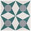 Origami cement Tile Marrakech Design Aquarelle Origami-Aquarelle