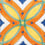 Carreau Tebe Francesco De Maio Arancio Blu Giallo Verde Ramina Tebe_13x13