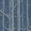 Papel pintado Woods and Stars Cole and Son Blue Navy 103/11052