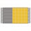 Carpet Ceramic Tiles Bicolore 1 Francesco De Maio Giallo CARPET-70.F01-G