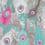 Leopardo Wallpaper Matthew Williamson Grey/Red/Persian Blue W6805-04