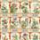 Flowering Wall Panel Mindthegap Blue. Green. Red. Taupe WP20585