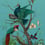 Oiseau de Paradis Gauche Panel Edmond Petit Vive RM148-02