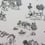 Tapete Zanskar Matthew Williamson Taupe/Duck Egg W6951-04