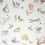 Papier peint Quentin's Menagerie Osborne and Little Blanc W6063/04