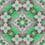 Mosaïque Wallpaper Curious Collections Vert CC_MLE_1003_G