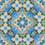 Mosaïque Wallpaper Curious Collections Bleu CC_MLE_1003