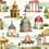 Follies Wallpaper Mulberry Plum FG093.H113