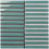 Mosaïque Koyohen Border Raven Frozen Mint CPT-KB-M-77-1