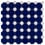 Zellige Sparkle De Tegel Blanc, Bleu royal PAN048