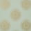 Papel pintado Bahia Thibaut Metallic Gold/Aqua T35144
