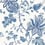 Donegal Wallpaper Thibaut Blue/White T13004