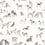 Best Friend Wallpaper Thibaut Black/White T1038