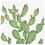 Cactus Tile Francesco De Maio Bianco Terminale Cactus-Terminale-53x53-1unit