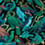 Parrots Imperialis Panel Quinsaï Jungle QS-011DAA