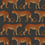Leopard Walk Wallpaper Cole and Son Noir/Marron 109/2008
