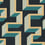 Detour wall covering Arte Gold Teal 72703