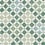Zellige Wallpaper Cole and Son Olive/Print room blue 113/11033