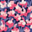 Papier peint panoramique Femmes Fleurs Etoffe.com x Claire Prouvost Bleu/Rose femmesfleurs-ble