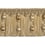 Imperiale metal beaded bullion fringe Houlès Madonnina 33209-9010