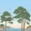 Coastline Panel Osborne and Little Océan W7680-03