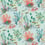 Coralline Wallpaper Osborne and Little Blue W7682-02