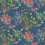 Coralline Wallpaper Osborne and Little Dark Ocean W7682-03