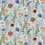 Lamorran Trail Wallpaper Osborne and Little Blue W7684-02