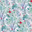 Papier peint Jazz Little Cabari Bleu PP-09-50-JAZ-ble