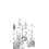 Succulentes Grisaille Panel Isidore Leroy 150x330 cm - 3 lés - côté droit  6247603