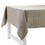 Tablecloth Modena Charvet Editions Noir Nappe Modena- Noir -155x155