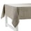 Tischdecke Modena Charvet Editions Noir Nappe Modena- Noir -155x155