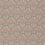 Stoff Michaelmas Daisy Morris and Co Indigo/Red DMC1M7201