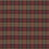 Stoff Woodford Plaid Morris and Co Brick/Wine DMORWP301