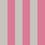 Glastonbury Stripe Wallpaper Cole and Son Fuschia/Linen 110/6031