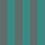 Papier peint Glastonbury Stripe Cole and Son Teal/Charcoal 110/6032