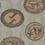 Matrinah Wallpaper Cole and Son Vert/Doré 109/4021