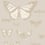 Butterflies and Dragonflies Wallpaper Cole and Son Grège/Or 103/15064
