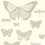 Butterflies and Dragonflies Wallpaper Cole and Son Crème/Céladon 103/15065