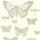 Tapete Butterflies and Dragonflies Cole and Son Crème/Céladon 103/15065