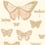 Butterflies and Dragonflies Wallpaper Cole and Son Crème/Poudre 103/15066